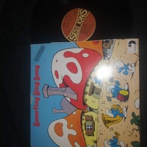 Smurf sing-along record
